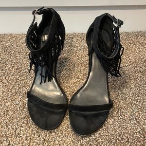 Stuart Weitzman fringe sandals